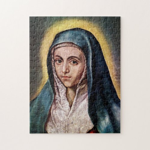 Virgin Mary _ El Greco Jigsaw Puzzle