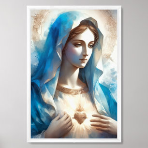 Virgin Mary Framed Art