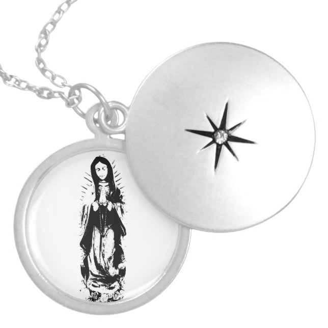 Virgin Mary Full length necklace (Front)