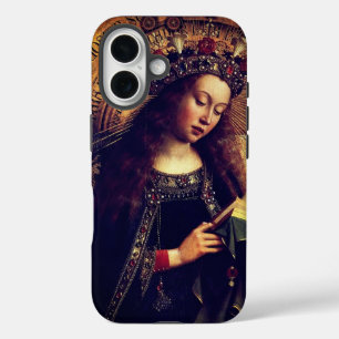 Virgin Mary - Ghent Altarpiece by Jan van Eyck iPhone 16 Case