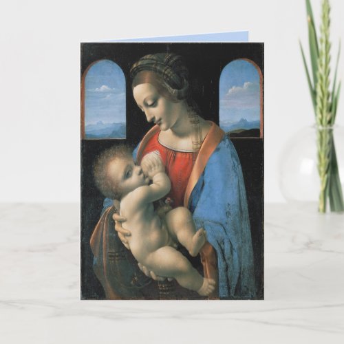 virgin mary greeting card