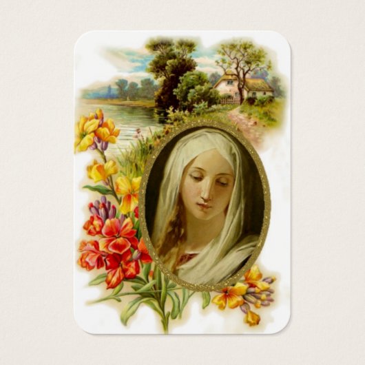 Virgin Mary Guadalupe Spanish Funeral Holy Prayer (Front)