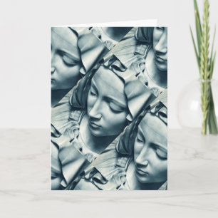 Virgin Mary Holiday Card