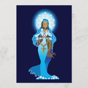 Virgin Mary Invitations