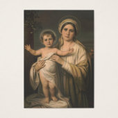 Virgin Mary Jesus Catholic Mother Child Prayer (Front)