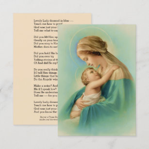 Lovely Lady Dressed In Blue Cards & Templates | Zazzle