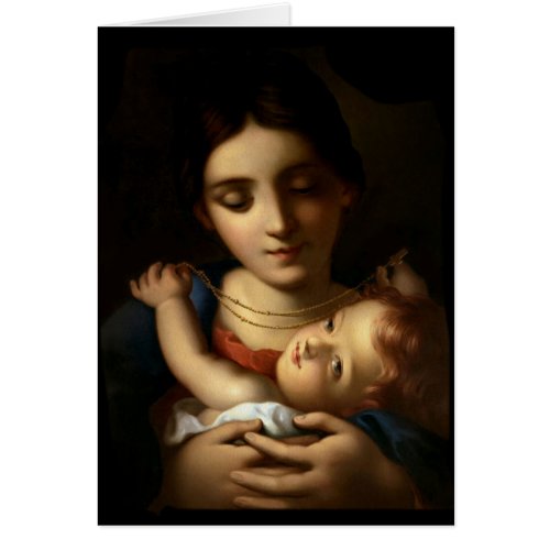 Virgin Mary Jesus Rosary Catholic Signani