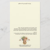 Virgin Mary Jesus Spiritual Communion Prayer (Back)