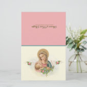 Virgin Mary Jesus Spiritual Communion Prayer (Standing Front)