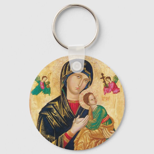 Virgin Mary Keychain (Front)