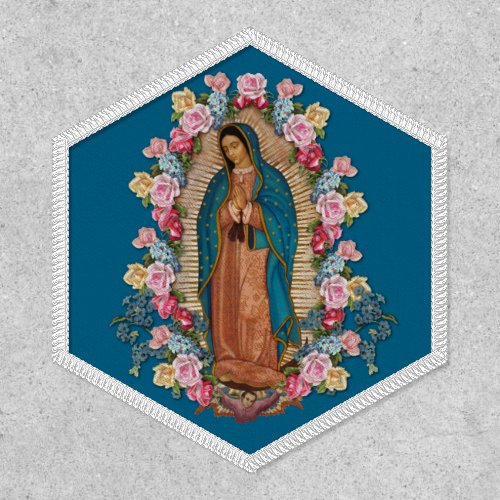 Virgin Mary Lady of Guadalupe Spanish Catholic Pat Patch
