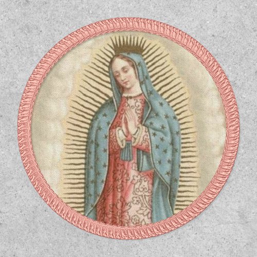 Virgin Mary Lady of Guadalupe Spanish Catholic Patch