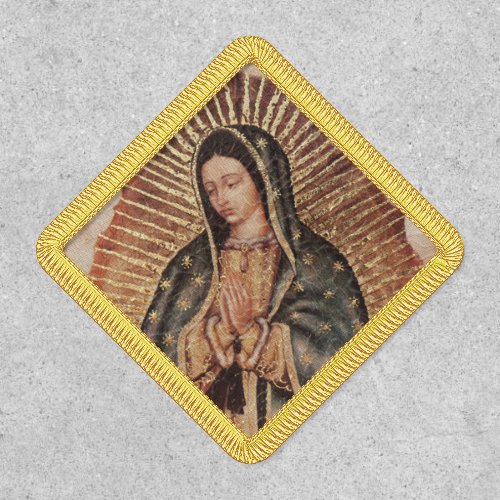 Virgin Mary Lady of Guadalupe Spanish Catholic Patch