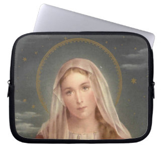 VIRGIN MARY LAPTOP SLEEVE