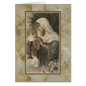 Virgin Mary Mass Offering Card (Front)