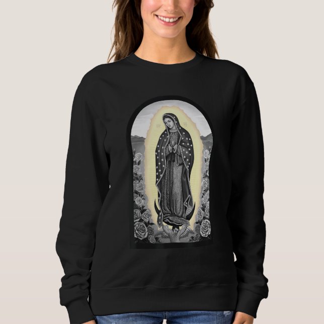 Virgin Mary Matching Quantum Sneaker Ash Sneaker M Sweatshirt (Front)