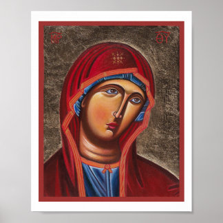 Virgin Mary Mother of God Poster