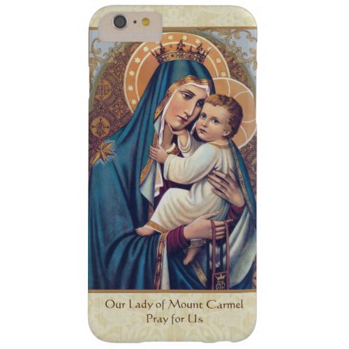 Virgin Mary Mount Carmel Scapular Jesus Barely There iPhone 6 Plus Case