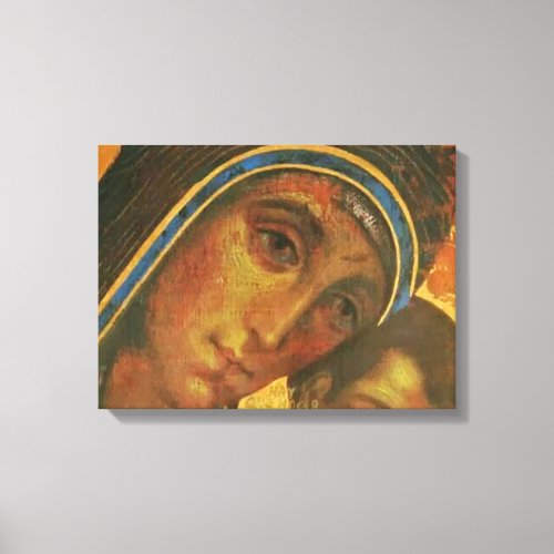 Virgin Mary Neocatechumenal Way Canvas Print