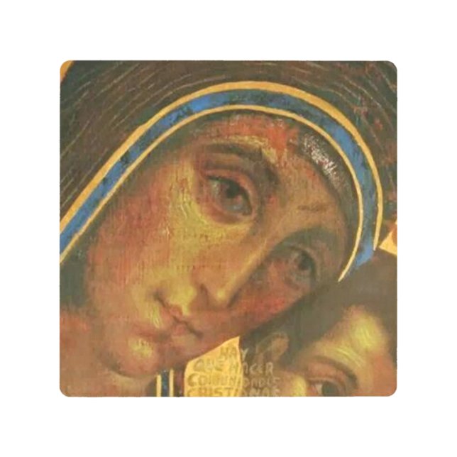 Virgin Mary Neocatechumenal Way Metal Print (Front)