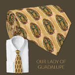 Virgin Mary of Guadalupe Mexico Spanish Neck Tie<br><div class="desc">Featuring a beautiful Catholic image of the Blessed Virgin Mary under the title of  Our Lady of Guadalupe,  the Virgin of the Americas.</div>