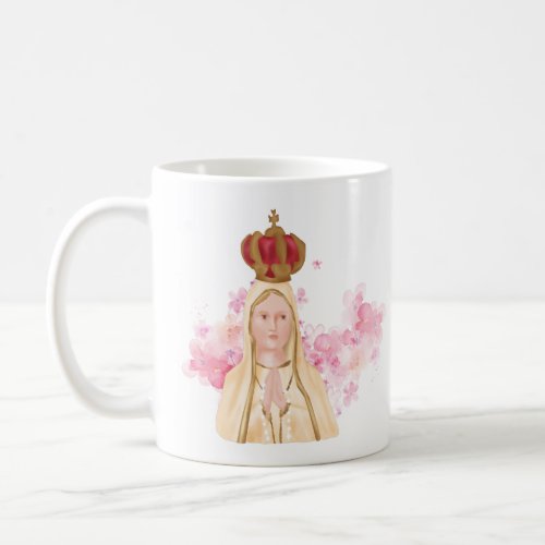 Virgin Mary _ Our Lady of Fatima _ Christian Coffee Mug