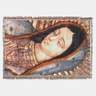 Virgin Mary Our Lady of Guadalupe Blanket