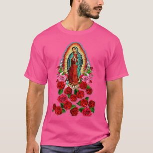 Virgin Mary Our Lady of Guadalupe Catholic Saint  T-Shirt