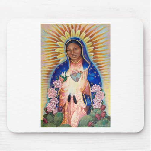 Virgin Mary _ Our Lady Of Guadalupe Mouse Pad