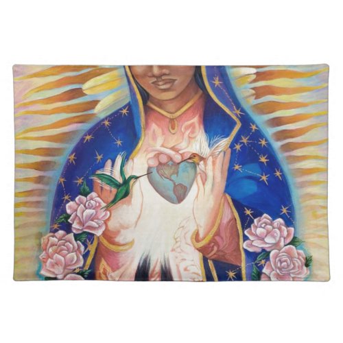 Virgin Mary _ Our Lady Of Guadalupe Placemat