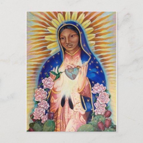 Virgin Mary _ Our Lady Of Guadalupe Postcard