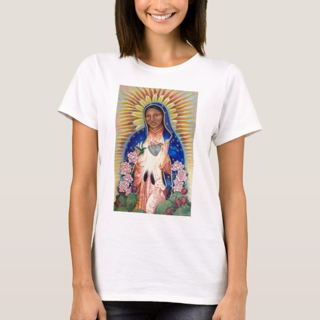 Virgin Mary - Our Lady Of Guadalupe T-Shirt (Front)