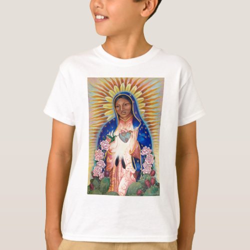 Virgin Mary _ Our Lady Of Guadalupe T_Shirt
