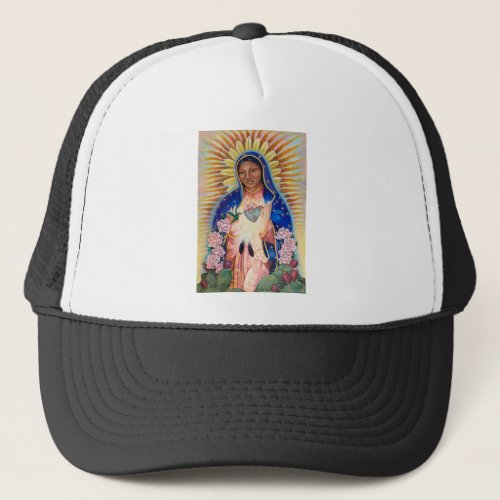 Virgin Mary _ Our Lady Of Guadalupe Trucker Hat
