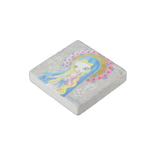 Virgin Mary Our Lady Stone Magnet