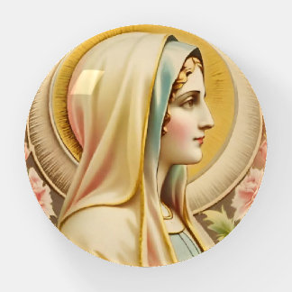 Virgin Mary Paperweight