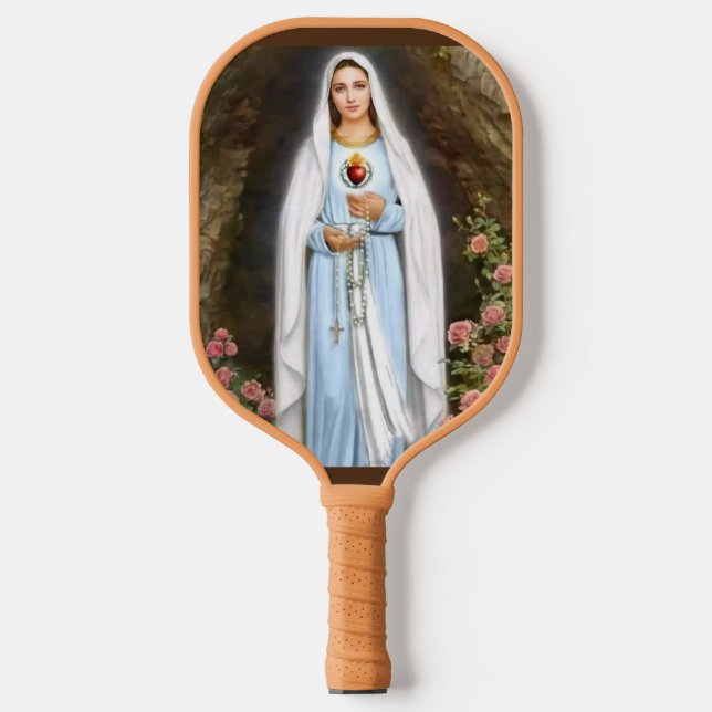 Virgin Mary  Pickleball Paddle (Front)