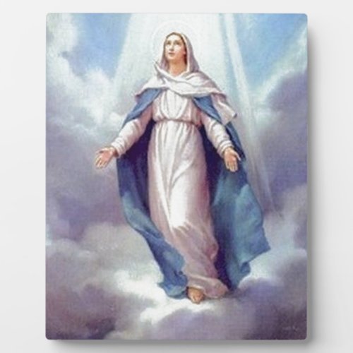 Virgin Mary Plaque