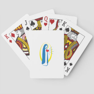 Virgin Mary Poker Cards