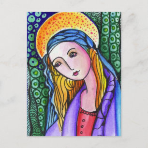 Virgin Mary Postcard