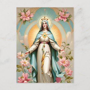 Virgin Mary Postcard 