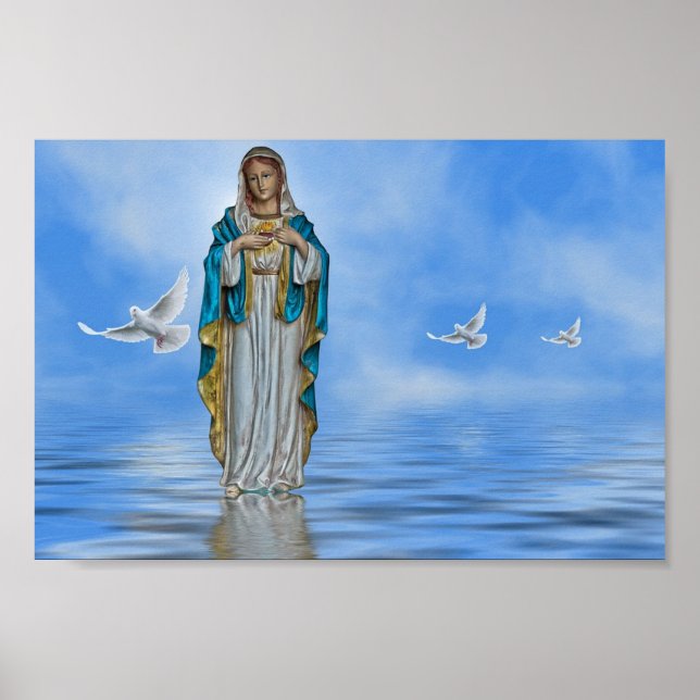 Virgin Mary Poster (Front)