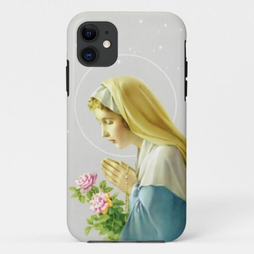 Virgin Mary Prayer iPhone 11 Case