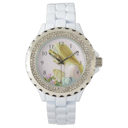 Virgin Mary Prayer Watch_With Numbers Watch