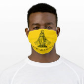 Virgin Mary Religious Corona Virus Covid 19 Adult Cloth Face Mask (Worn)