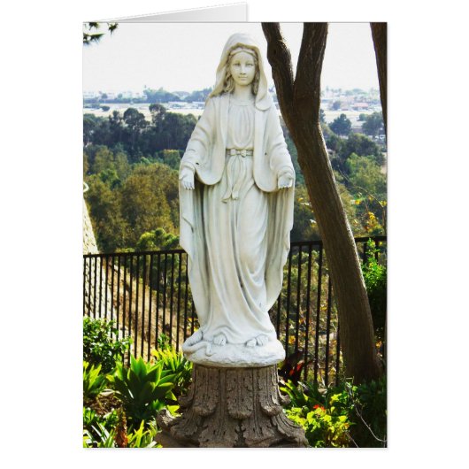 Virgin Mary Statue Cards (Front)