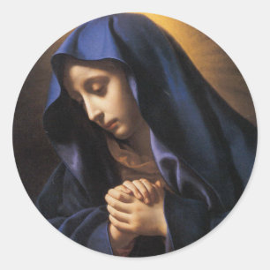 Virgin Mary stickers