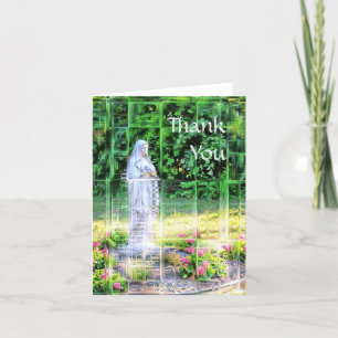 Virgin Mary Thank You Mosaic Card