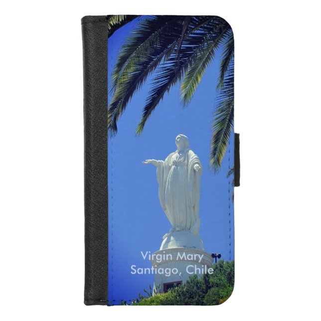 Virgin Mary Wallet Phone Case (Front)