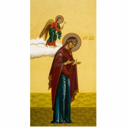 Virgin Marys Russian icon Cutout